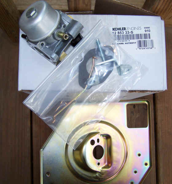 Kohler Carburetor - Part No. 12 853 33-S