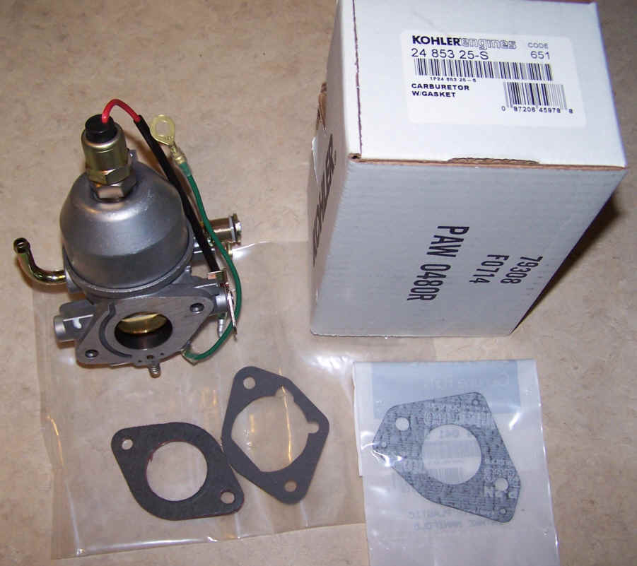 Kohler Carburetor - Part No. 24 853 25-S