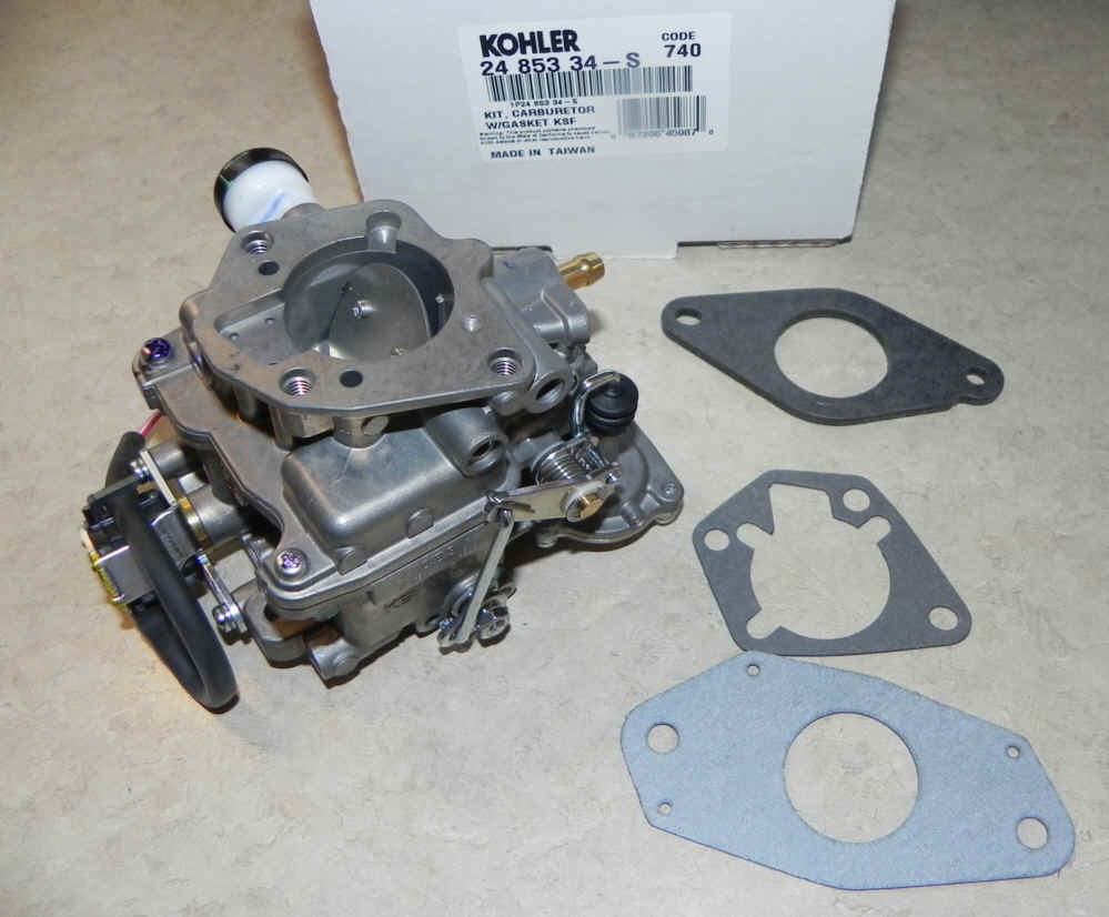 Kohler Carburetor - Part No. 24 853 34-S