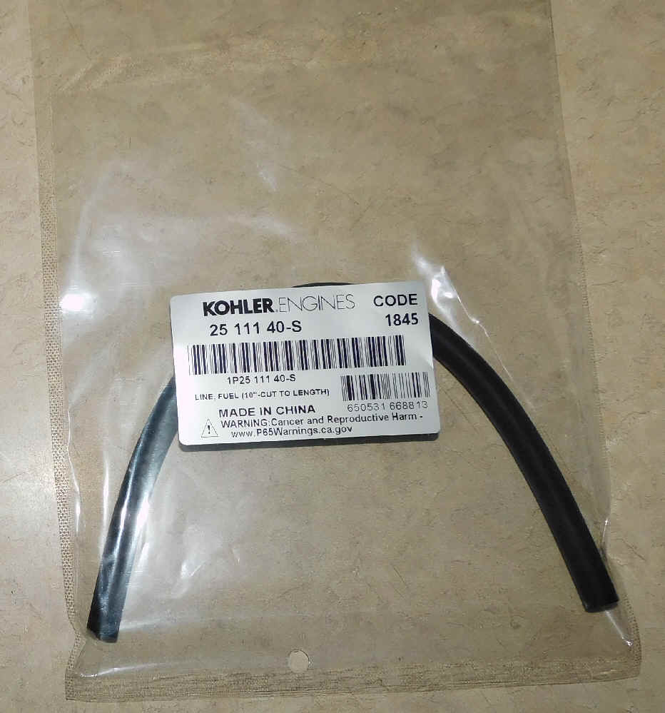 Kohler Fuel Line 25 111 40-S