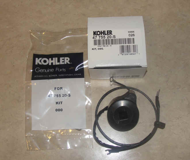 Kohler Ignition Coil Part No. 47 755 20-S