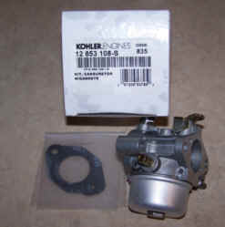 Kohler Carburetor - Part No. 12 853 108-S