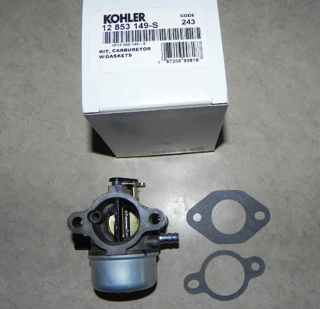 Kohler Carburetor - Part No. 12 853 149-S