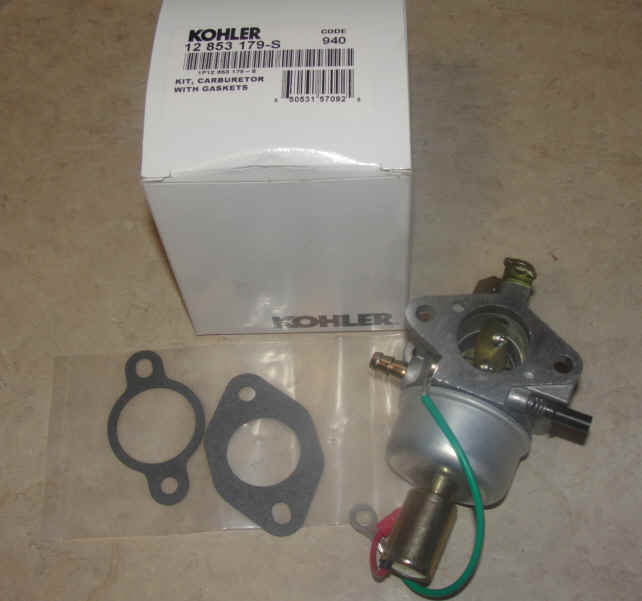 Kohler Carburetor - Part No. 12 853 179-S