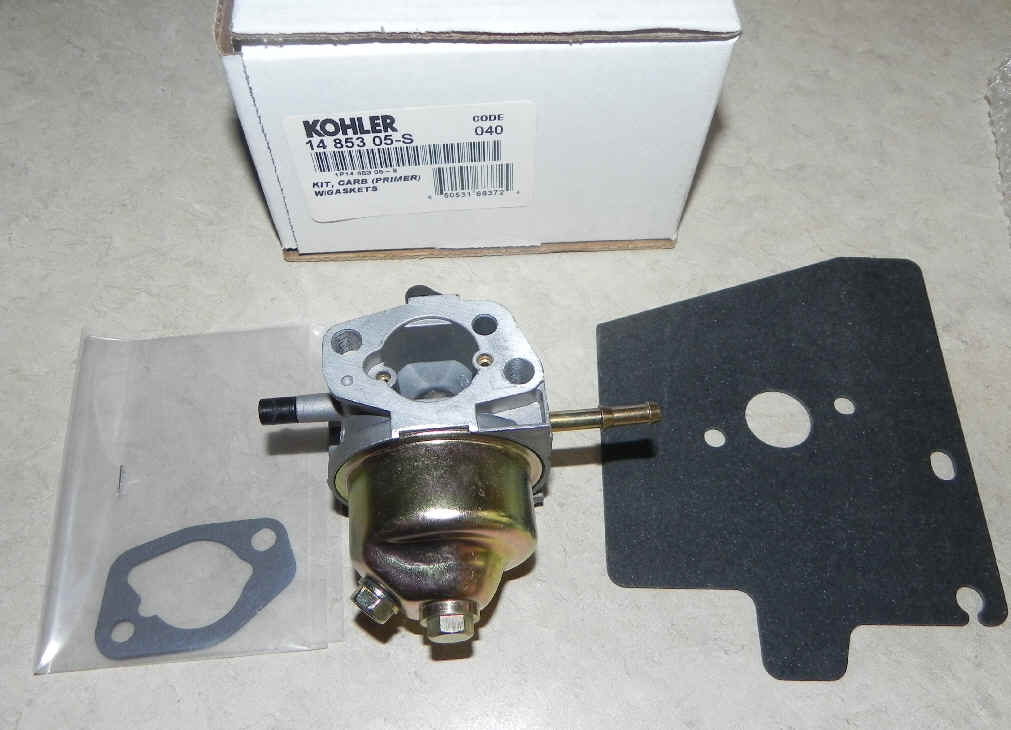 Kohler Carburetor - Part No. 14 853 90-S