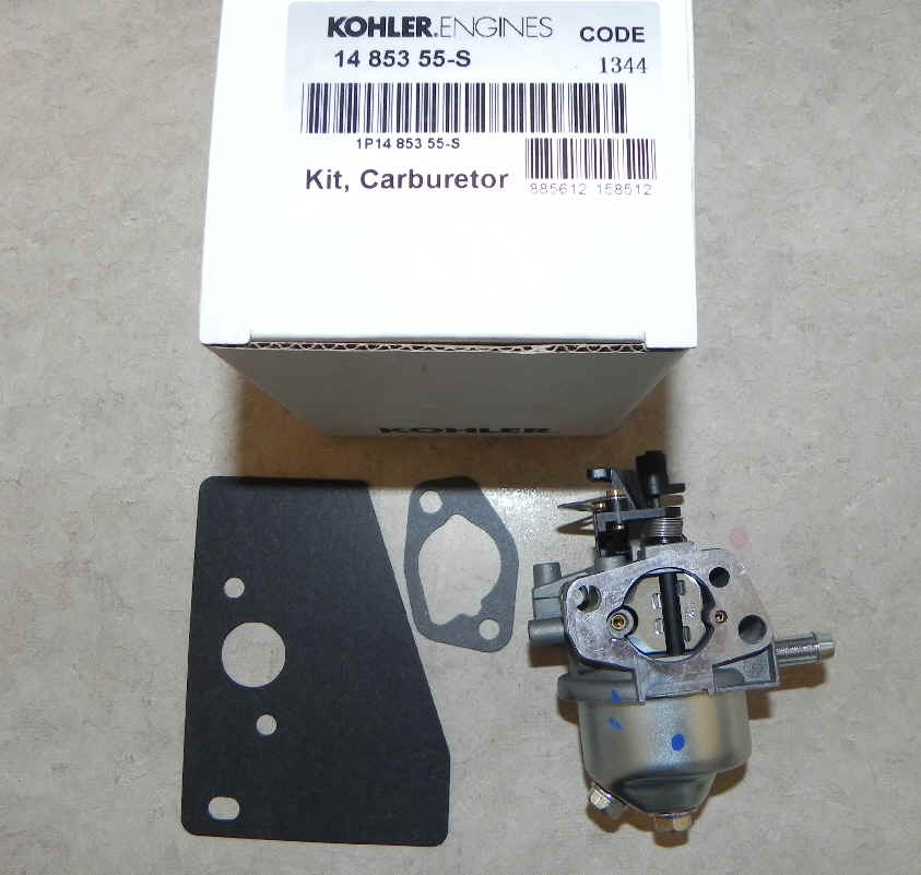 Kohler Carburetor - Part No. 14 853 55-S
