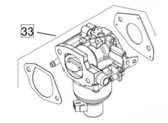 Kohler Carburetor - Part No. 16 853 37-S