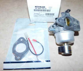 Kohler Carburetor - Part No. 20 853 33-S