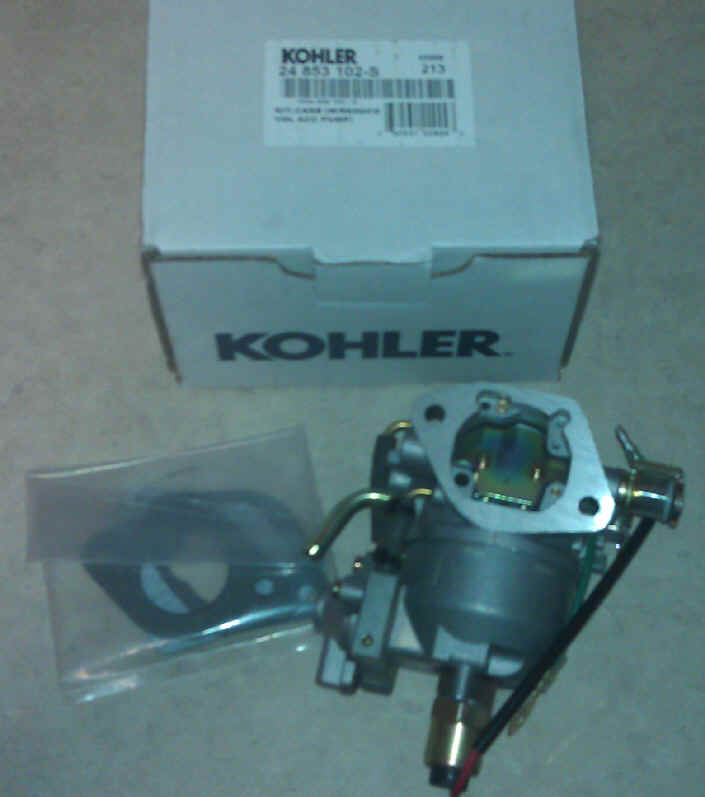 Kohler Carburetor - Part No. 24 853 102-S