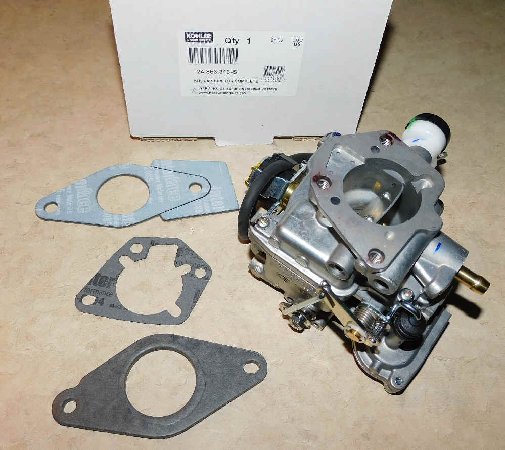 Kohler Carburetor - Part No. 24 853 313-S