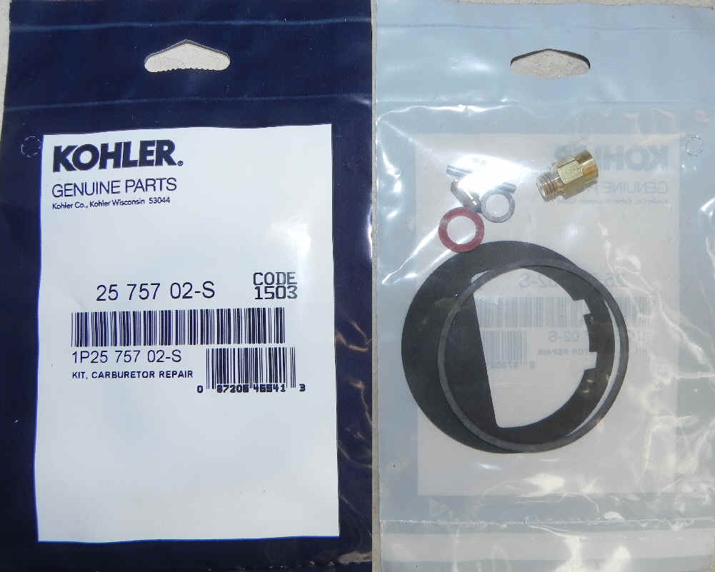 Kohler Carburetor Kit 25 757 02-S