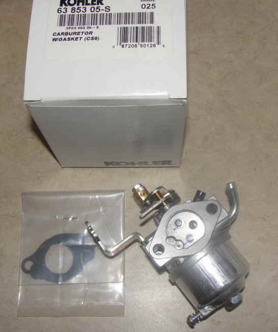 Kohler Carburetor - Part No. 63 853 05-S