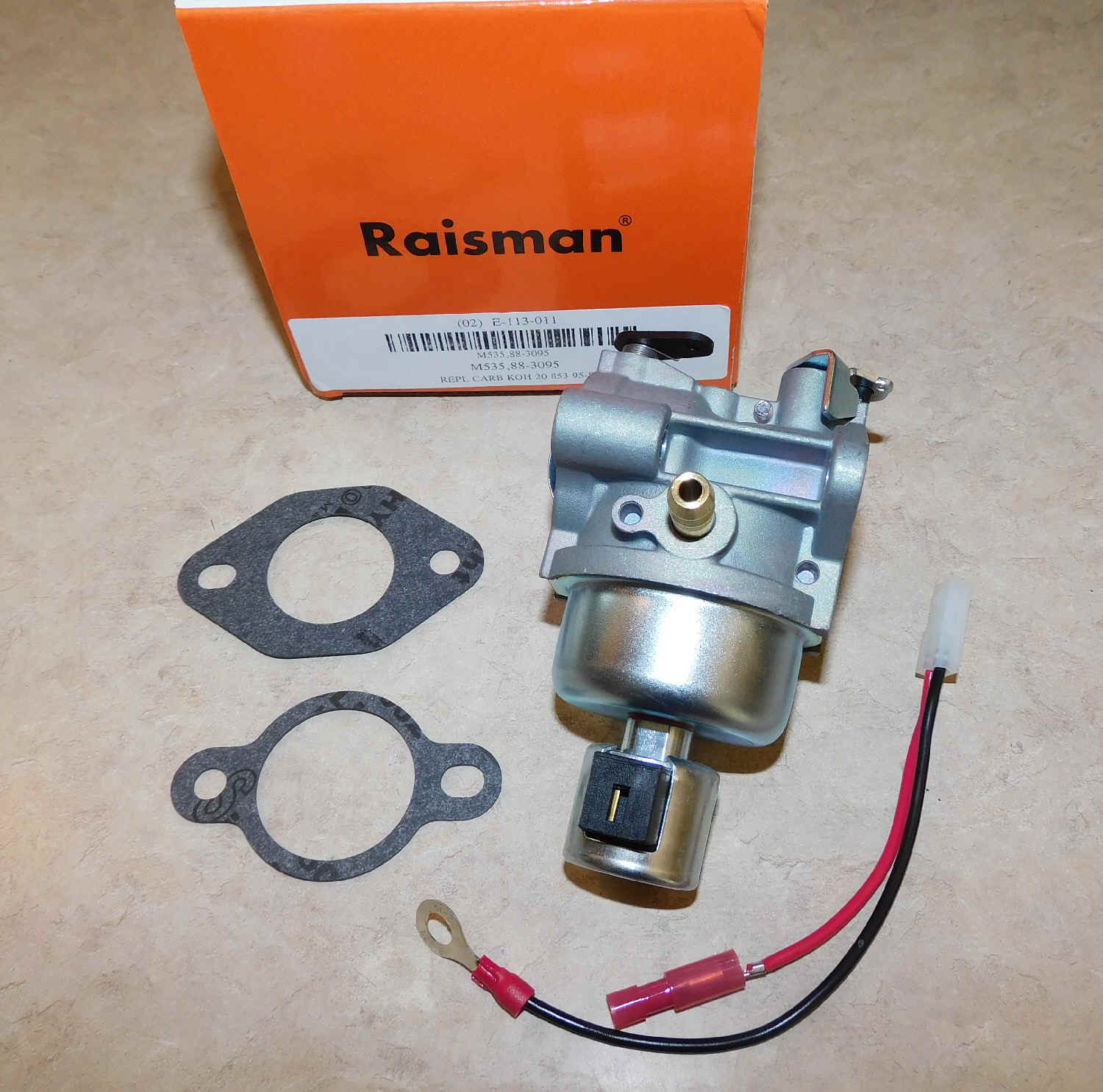 Aftermarket Carburetor - 88-3095 Replaces Part No. 20 853 95-S