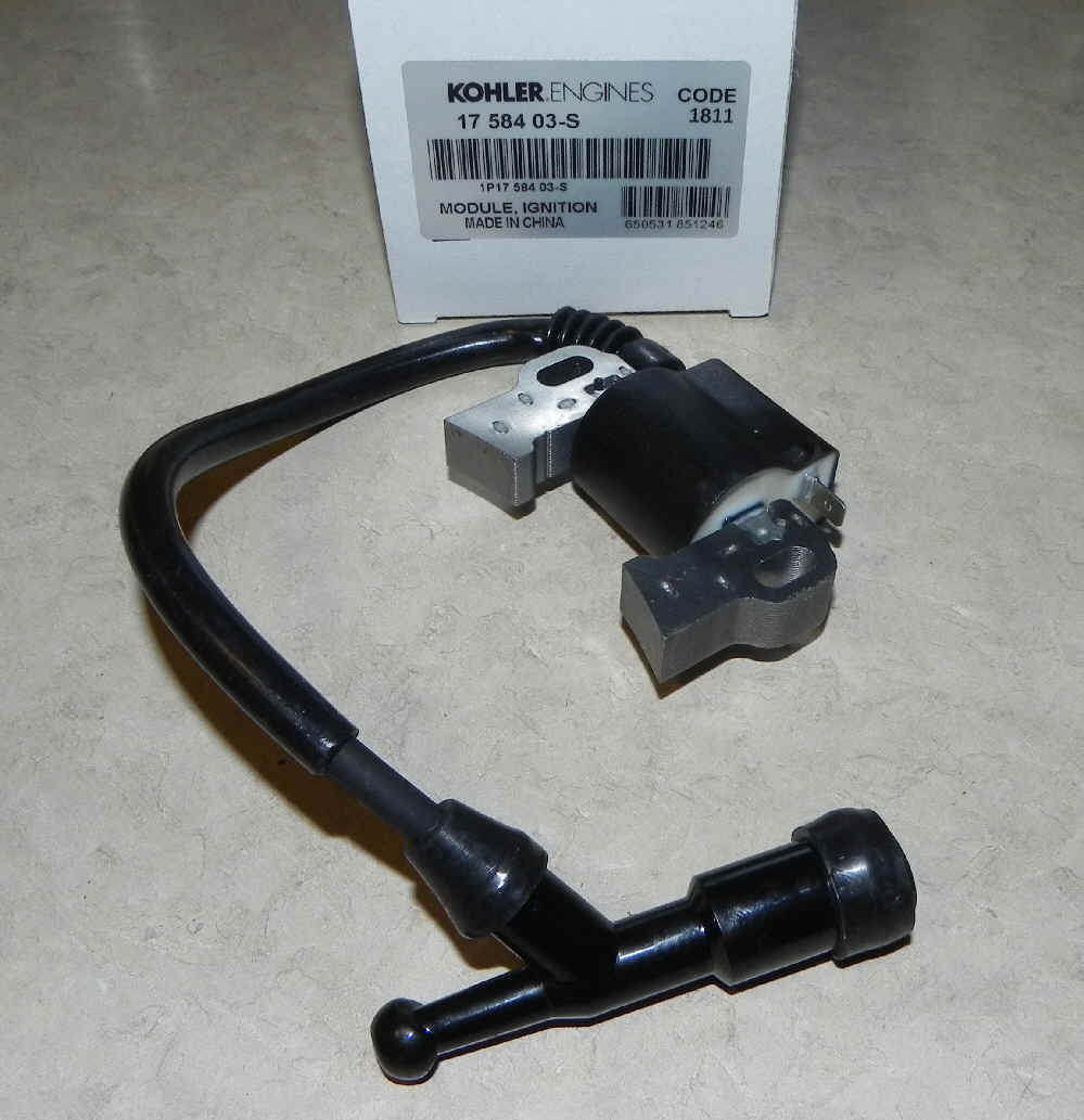 Kohler Ignition Coil Part No. 17 584 03-S