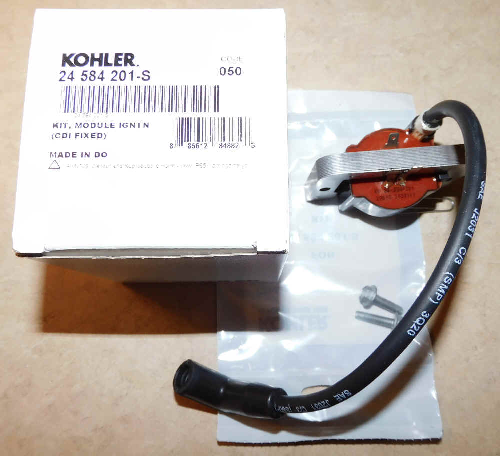 Kohler Ignition Coil Part No. 24 584 201-S