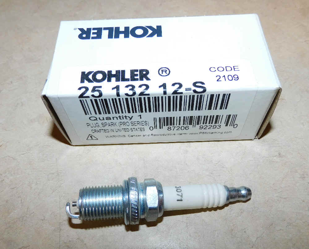 Kohler Spark Plug Part No 25 132 12-S