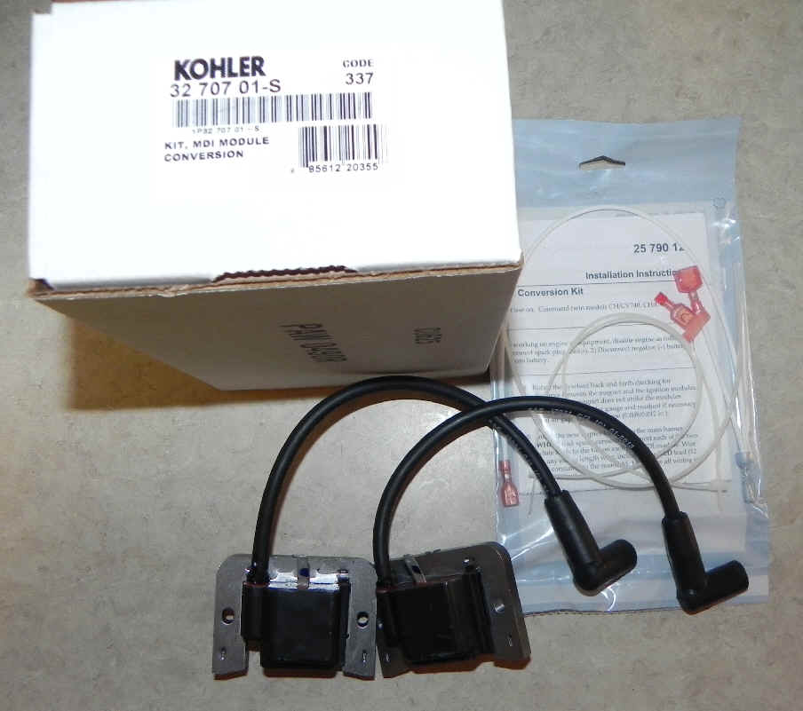Kohler Ignition Coil MDI Conversion Kit Part No. 32 707 01-S