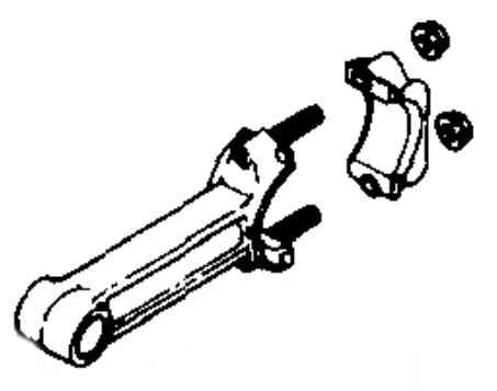 Kohler Connecting Rod - Part No. 52 067 67-S Standard Rod