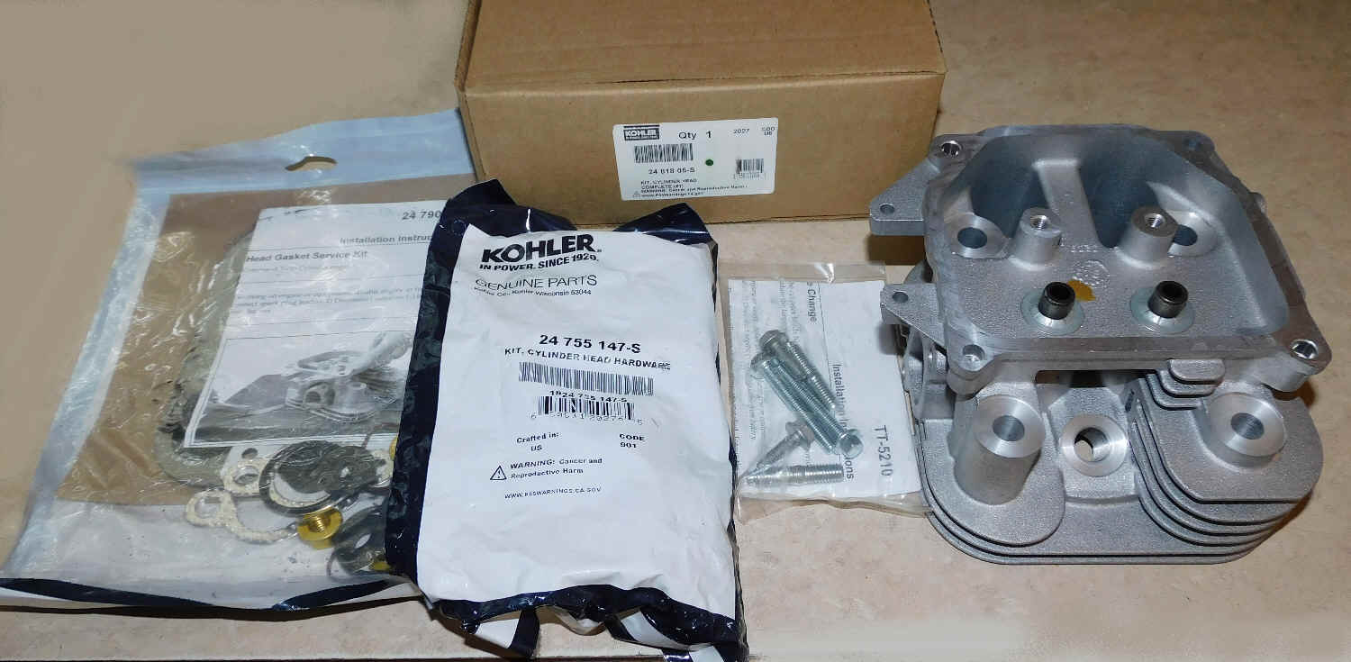 Kohler Cylinder Head - Part No. 24 818 05-S