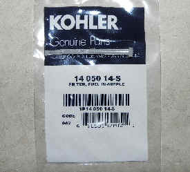 Kohler Fuel Filter Part No 14 050 14-S
