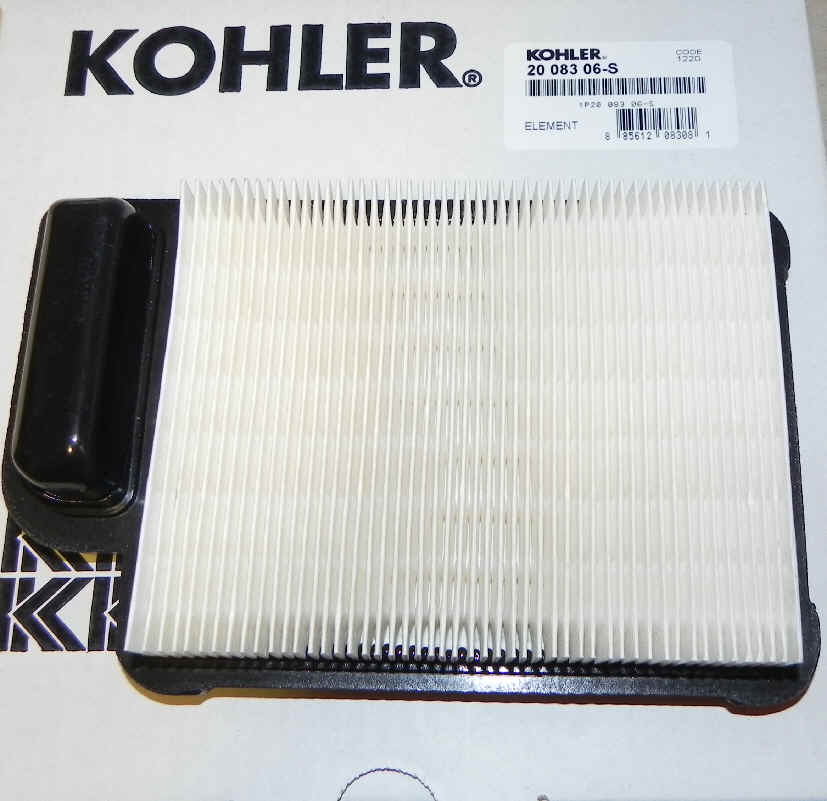 Kohler Air Filter Part No 20 083 06-S