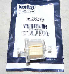 Kohler Fuel Filter Part No 24 050 22-S