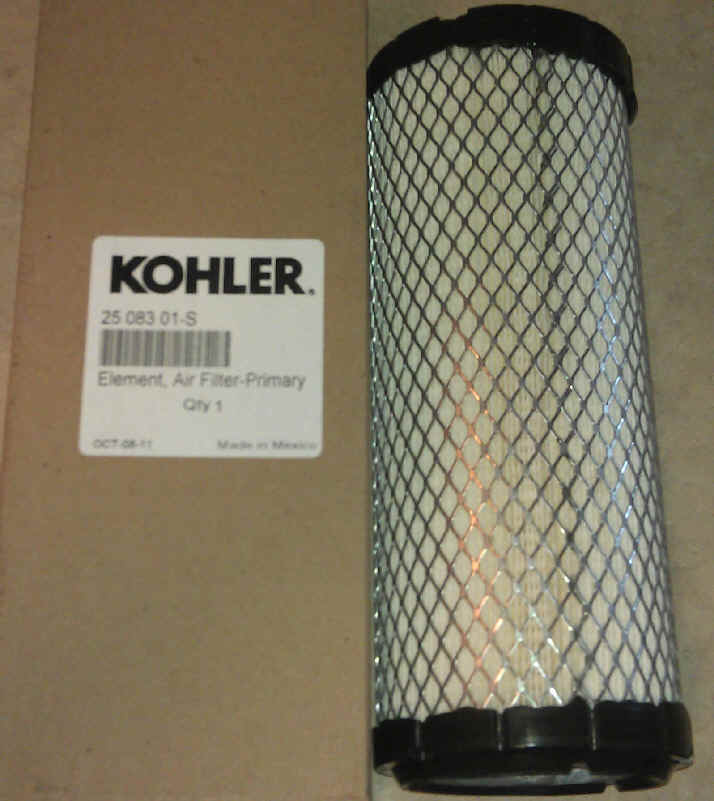 Kohler Air Filter Part No 25 083 01-S