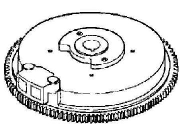 Kohler Flywheel - Part No. 12 025 16-S