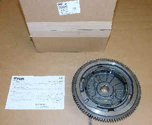 Under side of flywheel 24 025 121-S