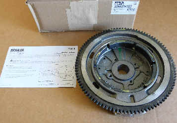 Under side of flywheel 24 025 57-S