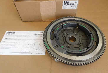 Under side of flywheel 24 025 58-S