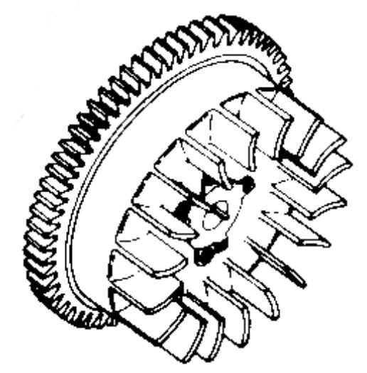 Kohler Flywheel - Part No. 47 025 28-S