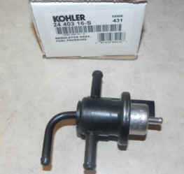 Kohler Fuel Pressure Regulator - Part No. 24 403 16-S
