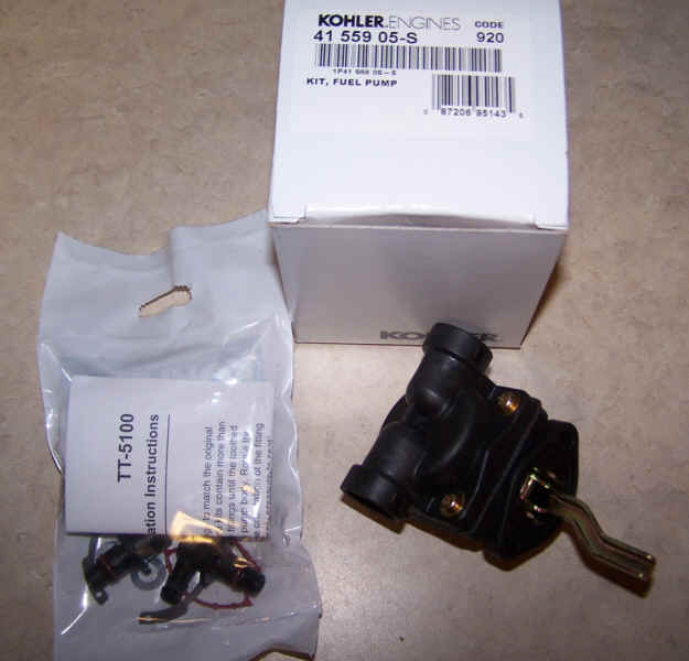 Kohler Fuel Pump - Part No. 41 559 05-S