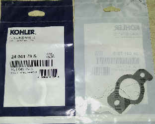 Kohler Intake Gasket Part No 24 041 79-S