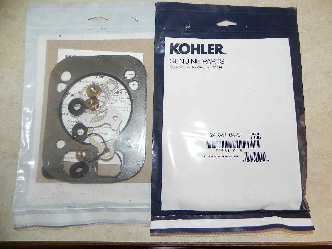 Kohler Cylinder Head Gasket Part No 24 841 04-S