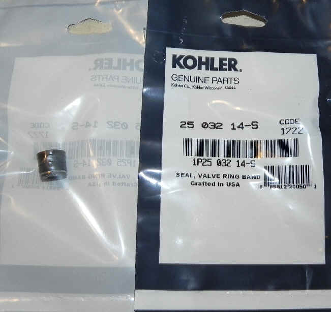 Kohler Valve Stem Seal Part No 25 032 14-S