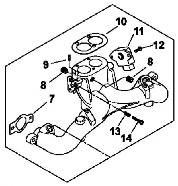 Kohler Intake Manifold Part Number 24 164 84-S