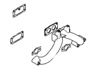 Kohler Intake Manifold Part Number 24 164 96-S