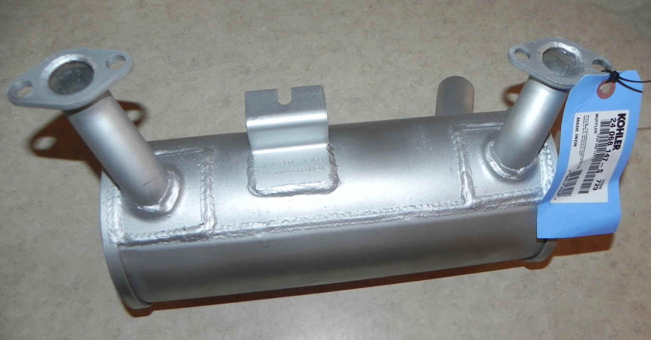 Kohler Muffler - Part No. 24 068 147-S