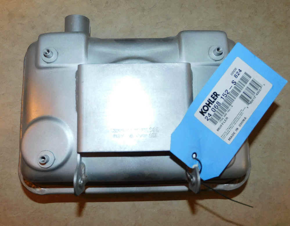 Kohler Muffler - Part No. 24 068 152-S