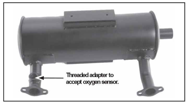 Kohler Muffler - Part No. 24 068 134-S