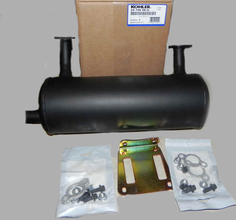 Kohler Muffler - Part No. 24 786 06-S