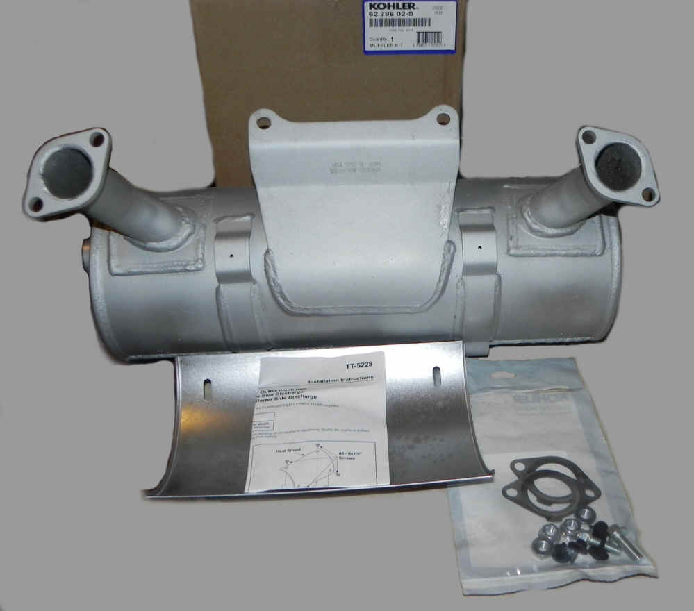 Kohler Muffler - Part No. 62 786 02-S