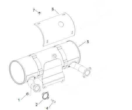 Kohler Muffler - Part No. 62 786 13-S