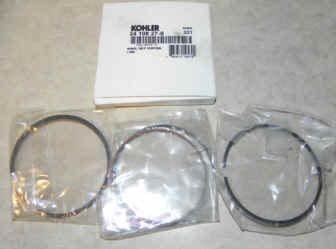 Kohler RING SET PISTON (.08) Part Number 24 108 27-S