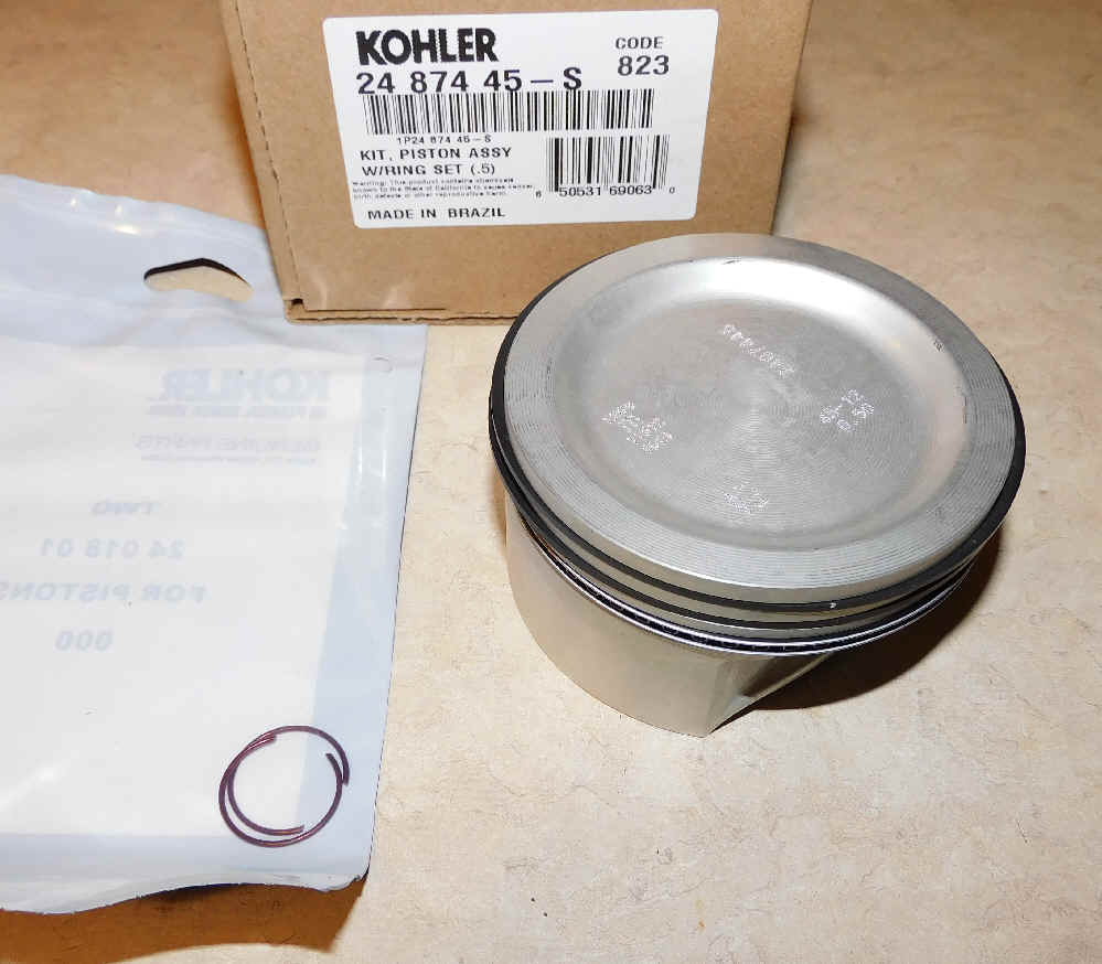 Kohler Piston Assembly - Part No. 24 874 45-S