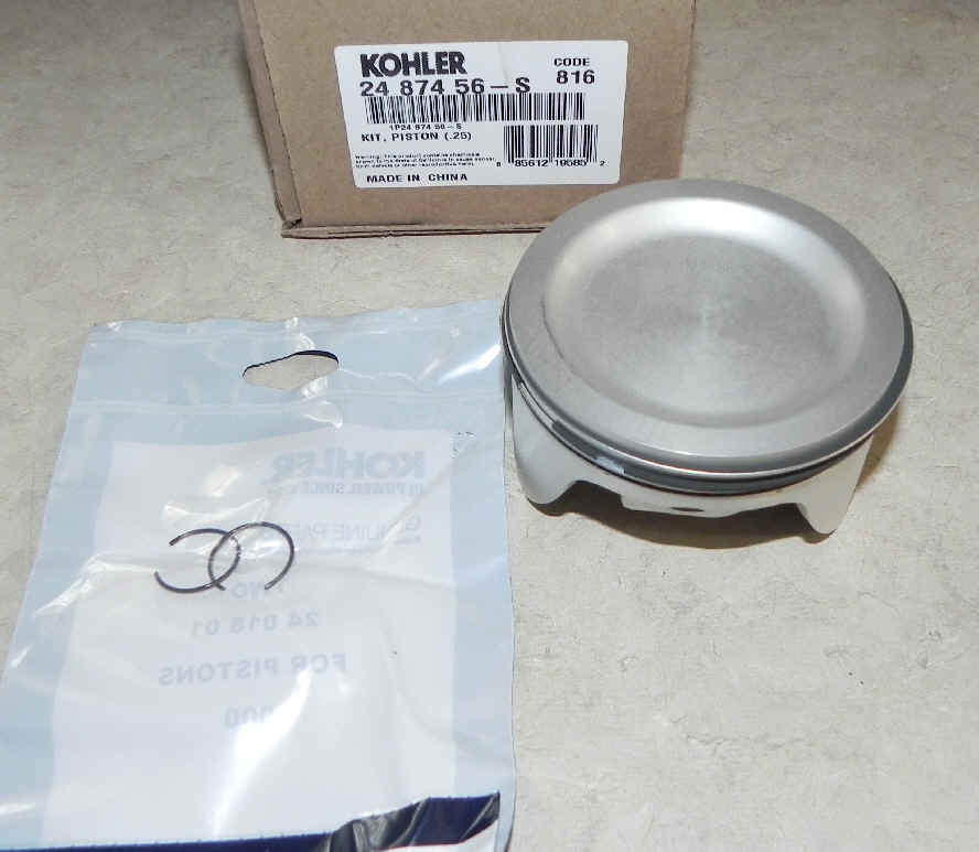 Kohler Piston Assembly - Part No. 24 874 56-S