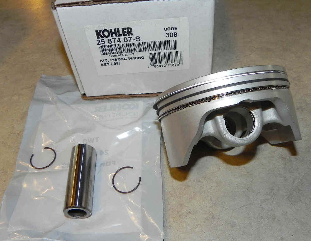 Kohler Piston Assembly - Part No. 25 874 07-S