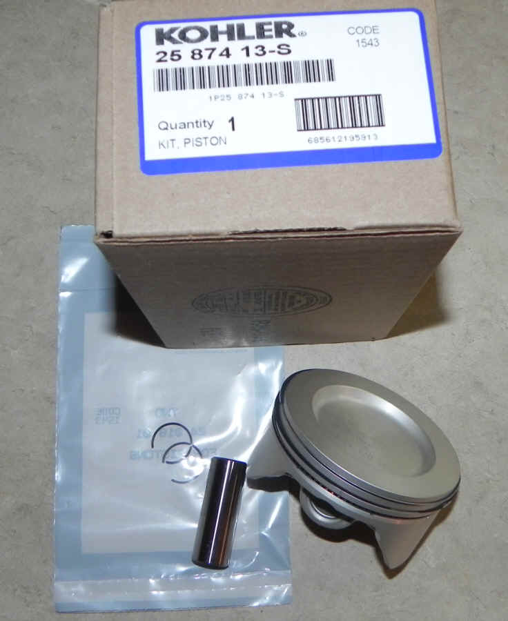 Kohler Piston Assembly - Part No. 25 874 13-S FKA 25 874 05-S